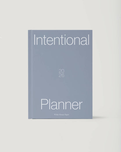 2026 Intentional Planner - Wilde House Paper