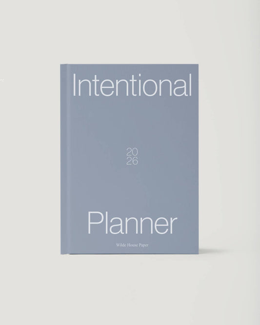 2026 Intentional Planner - Wilde House Paper