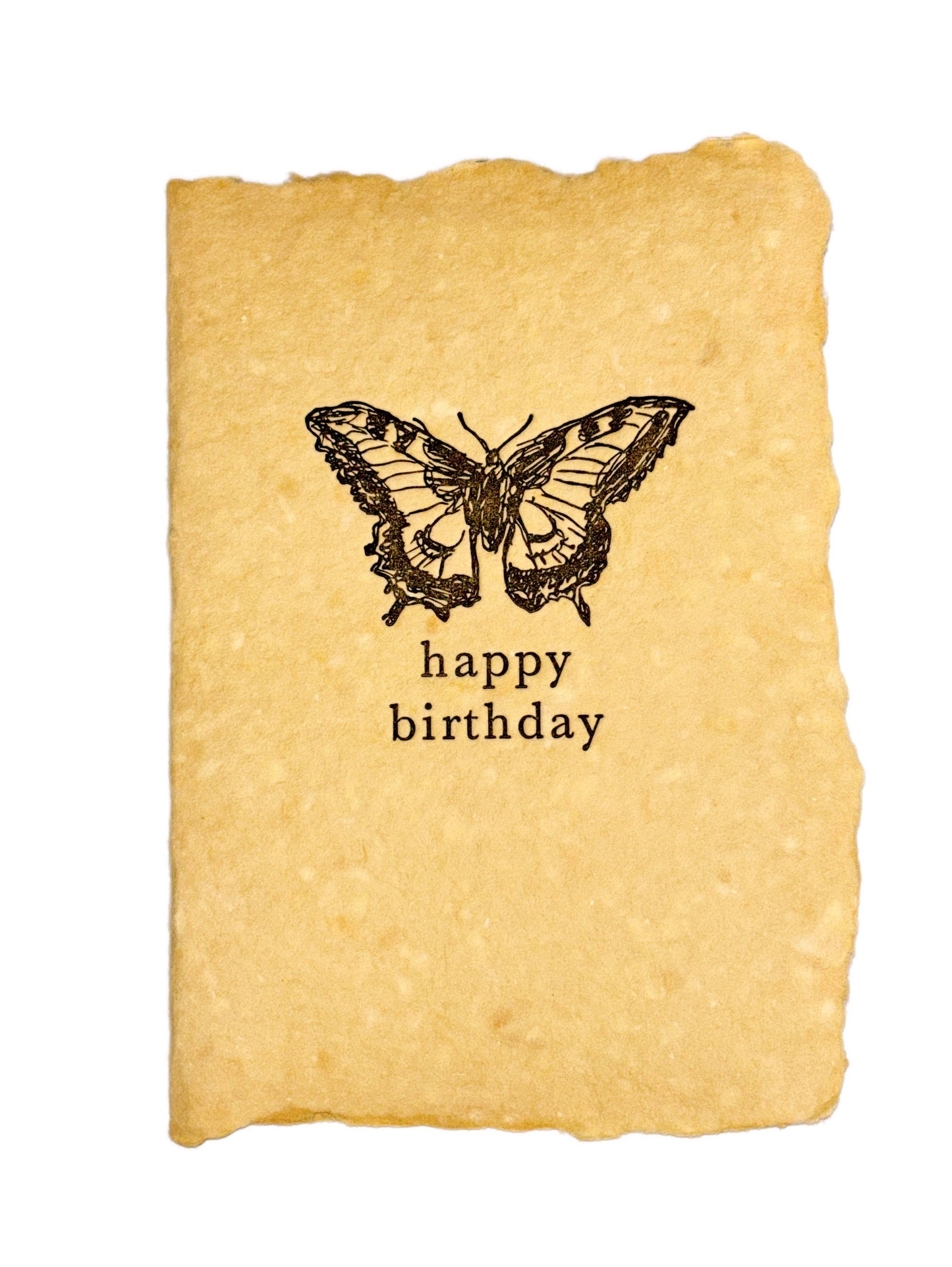 Handmade Birthday Card - Butterfly