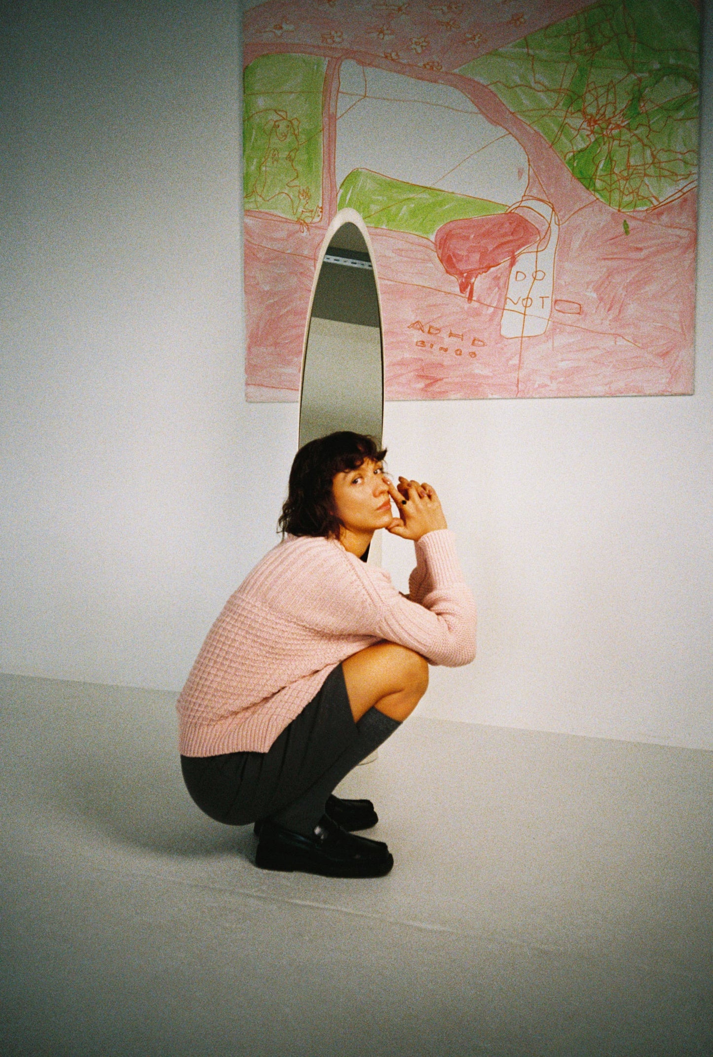 Delčia Organic Cotton Sweater - Dusty Pink