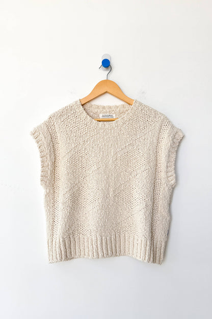 Alden Cotton Sweater - Naturel