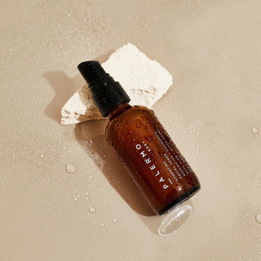 Hydrating Facial Toner - Rosewater + Chamomile (2 size options)