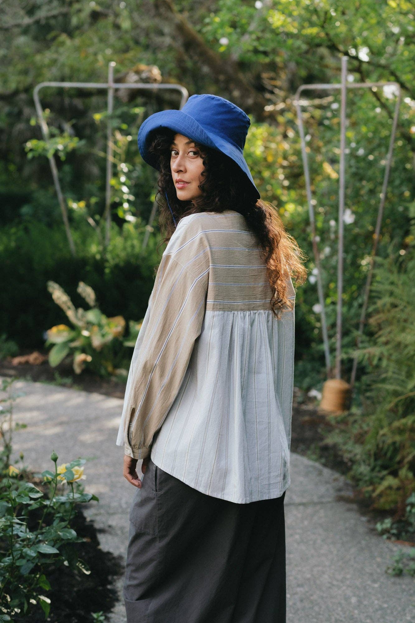 Gardener's Hat - Mineral Blue