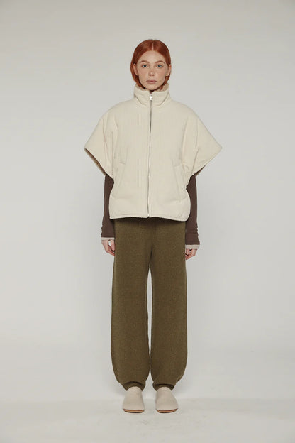 Reversible High-Neck Vest