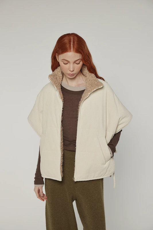 Reversible High-Neck Vest