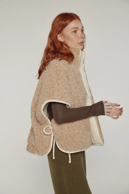 Reversible High-Neck Vest