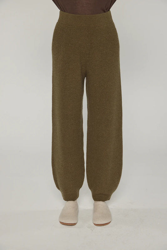 Cashmere Wool Blend Sweater Pants