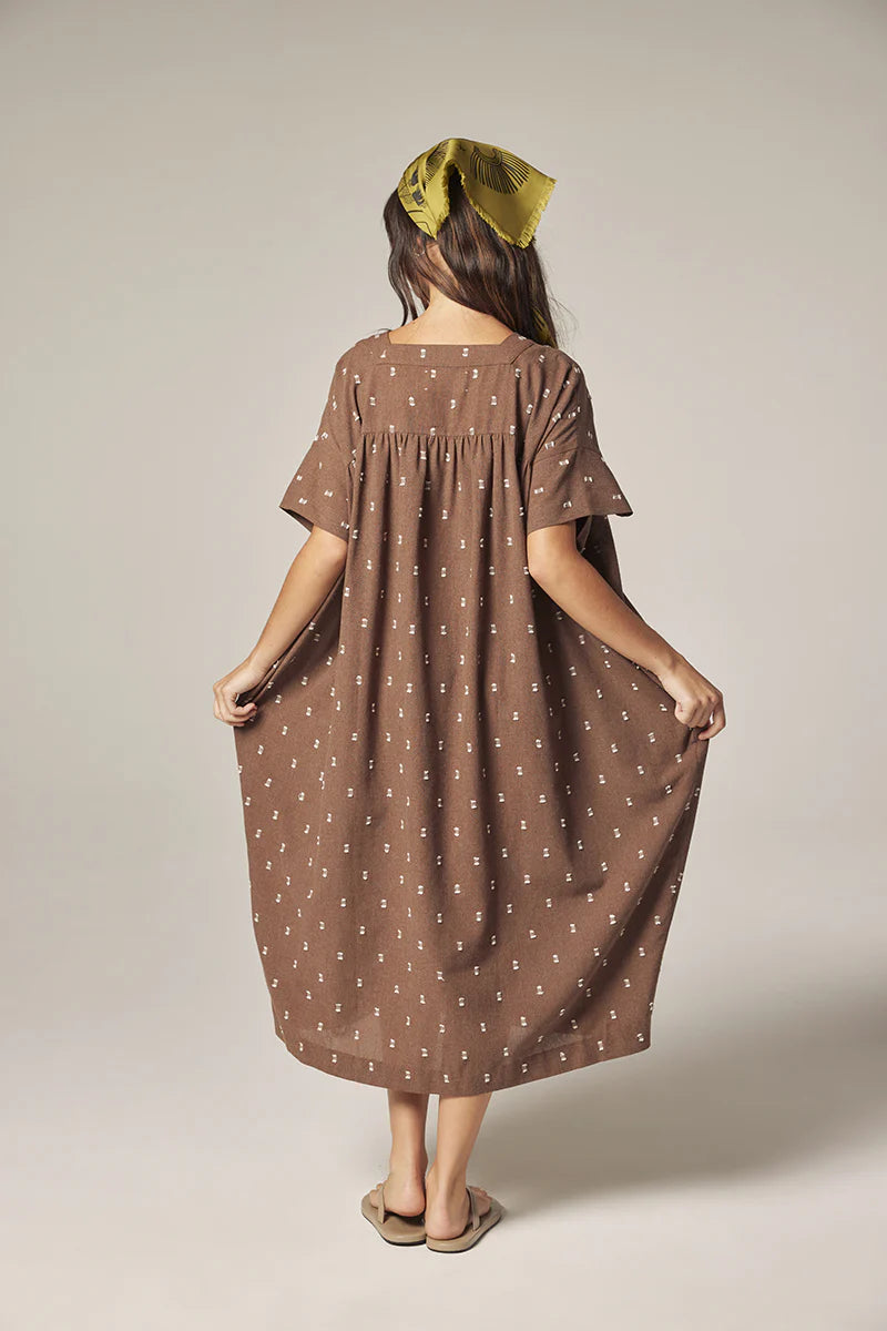 Jacquard Pull Over Dress
