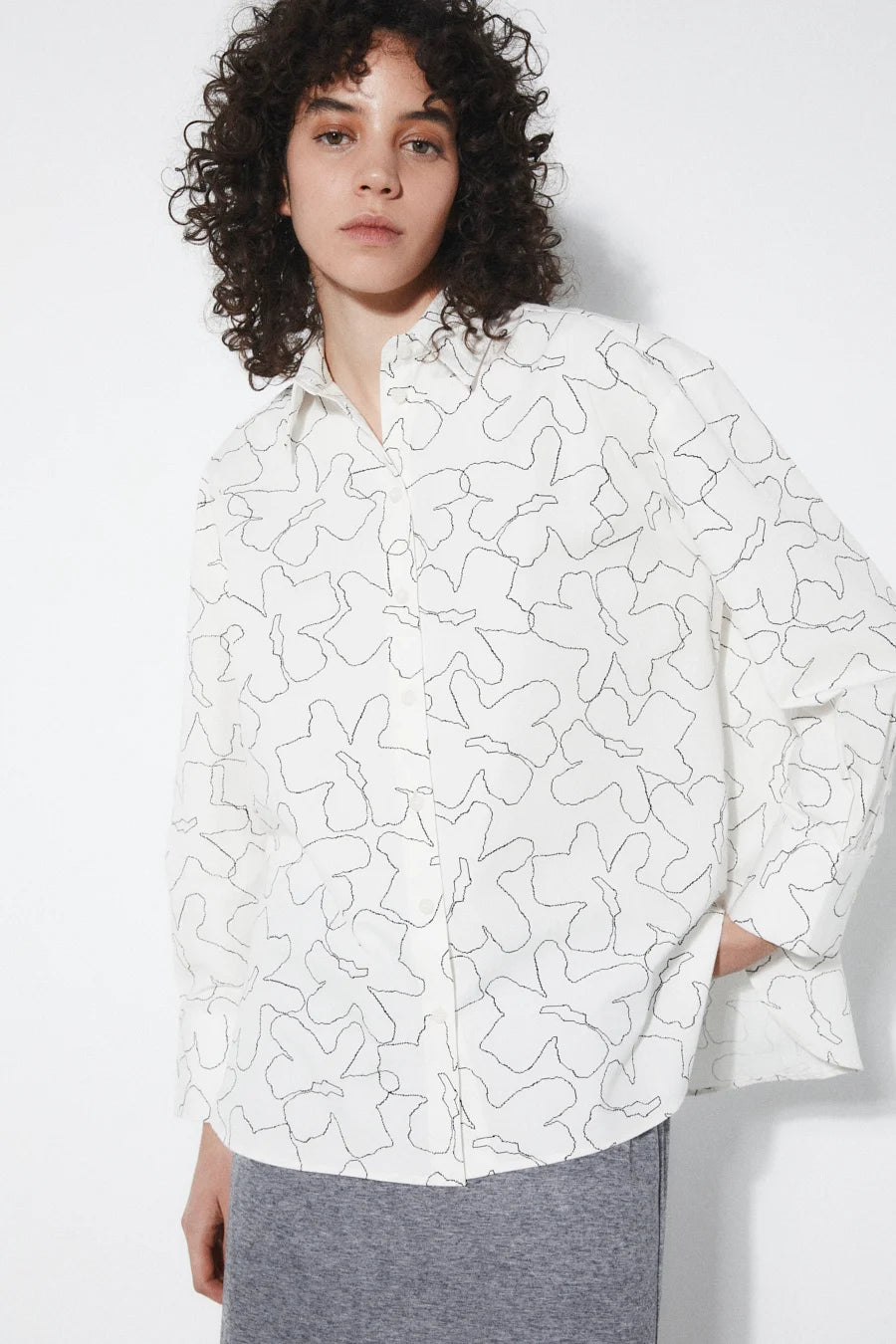 Brit Shirt - Flowers