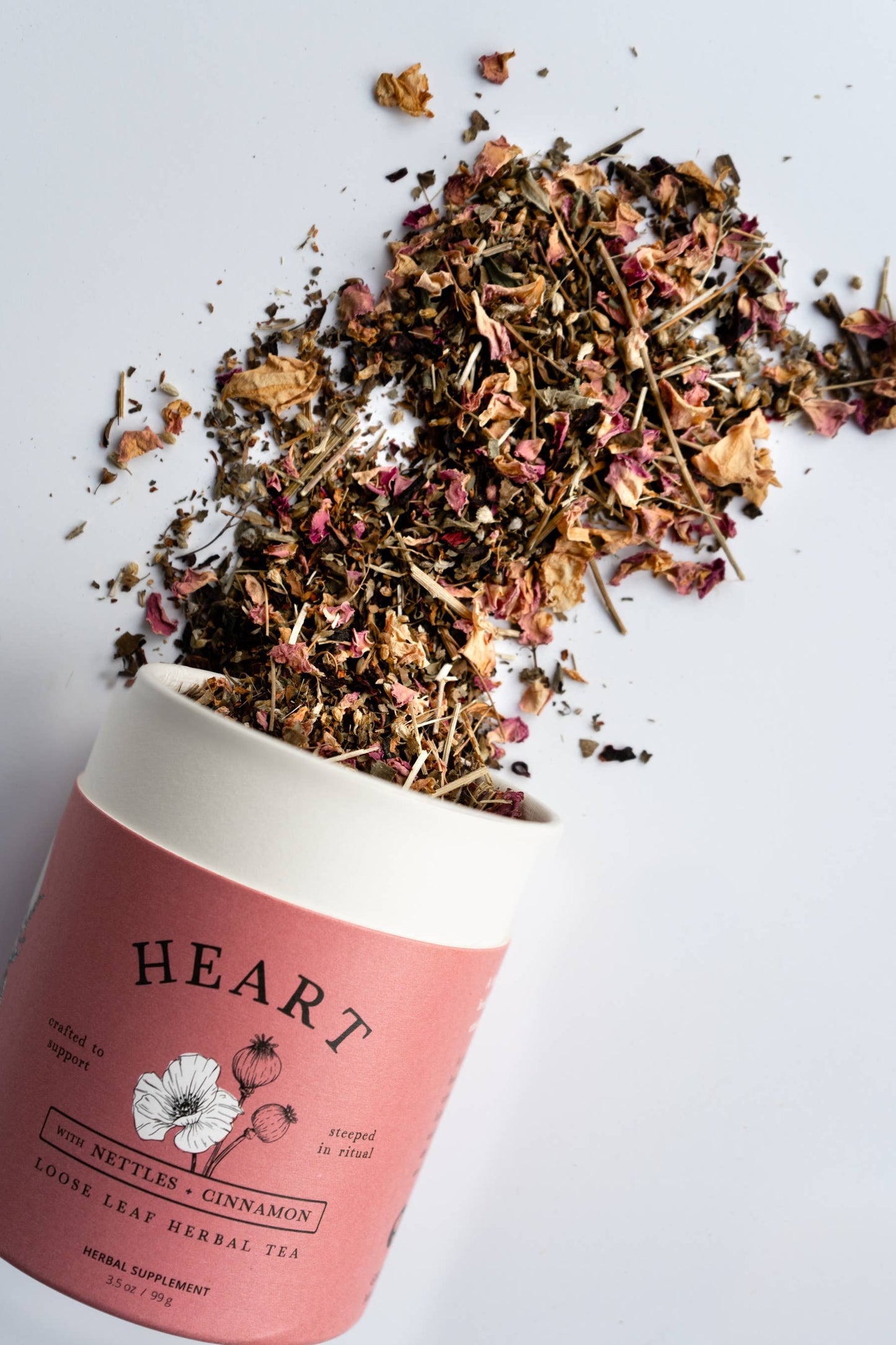 Heart Loose Leaf Herbal Tea | Emotional Wellness & Support
