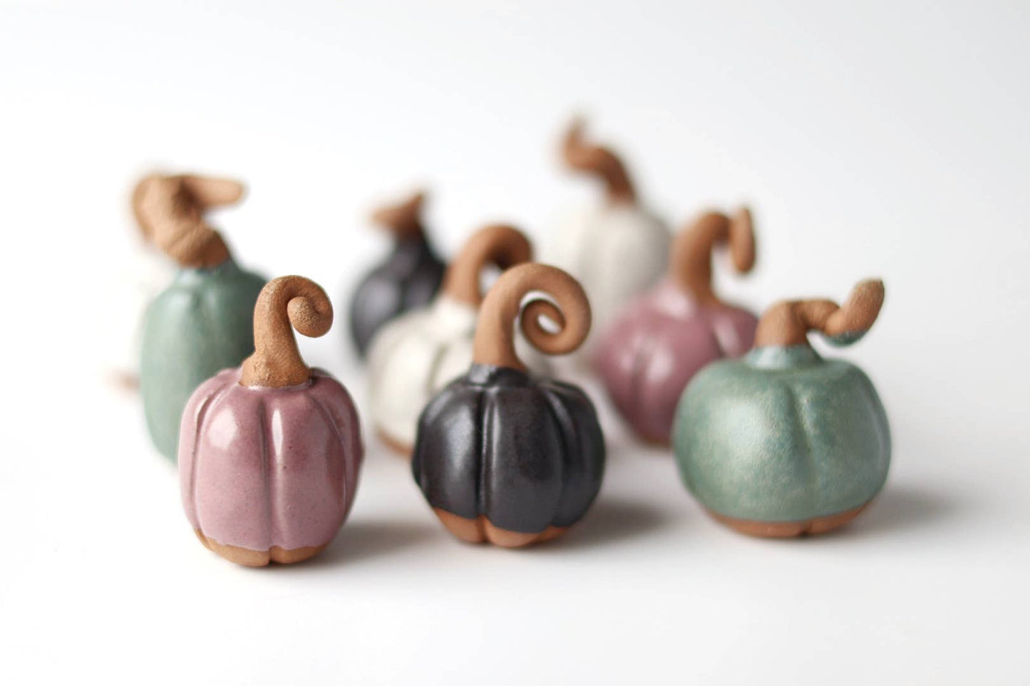 Tiny Pumpkin | Autumn Decorative Ceramic Handmade Pottery 