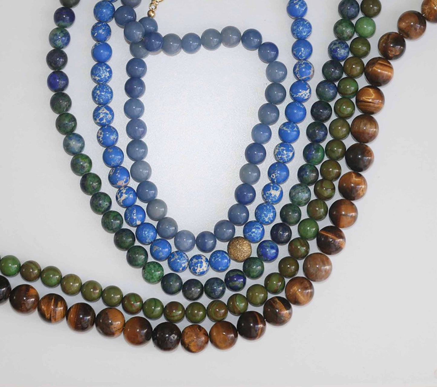 Tiger - By Orly Beaded Necklace