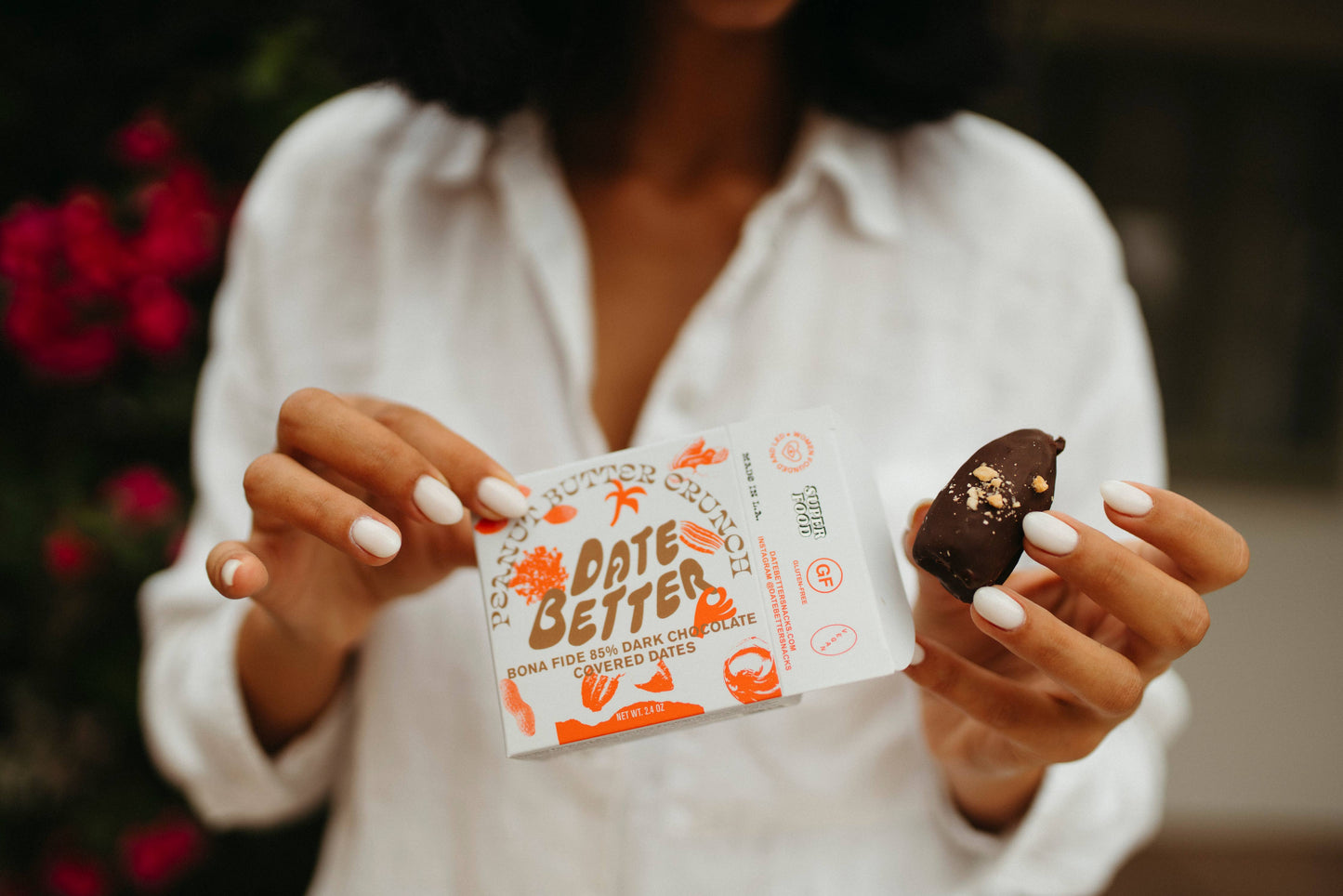 Peanut Butter Crunch - Chocolate Covered Dates