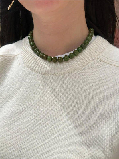 Moss - By Orly Beaded Necklace
