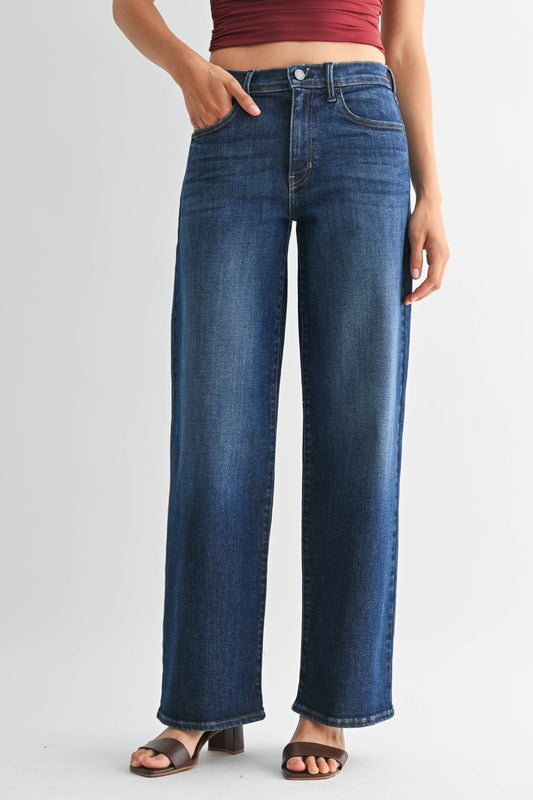 The Loose Straight - Dark Denim