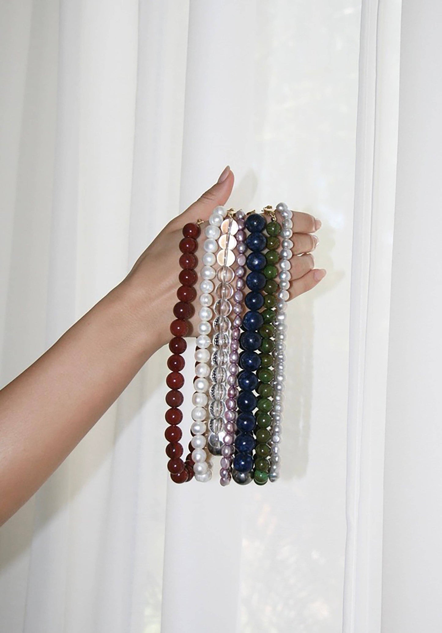 Moss - By Orly Beaded Necklace