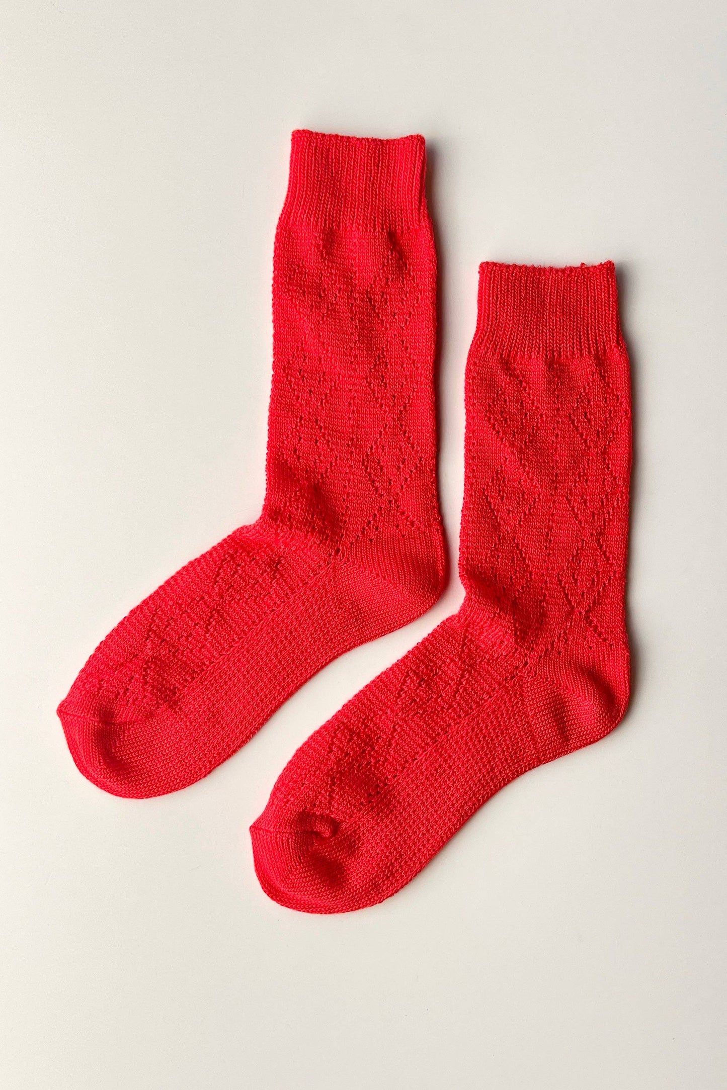 Modal Eyelet Socks - Multiple Colors