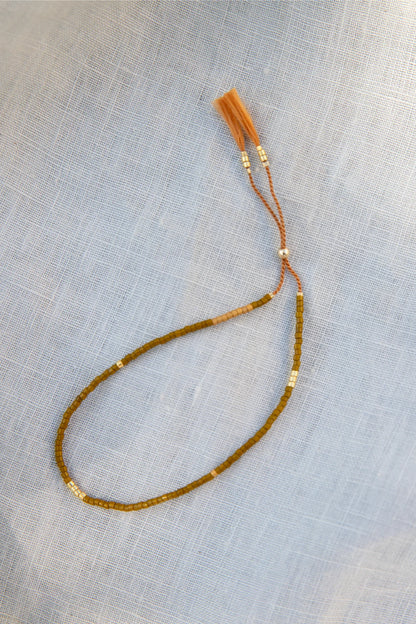 Sintha Silk Bead Bracelet