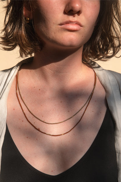 Sintha Silk Bead Wrap - Necklace / Bracelet