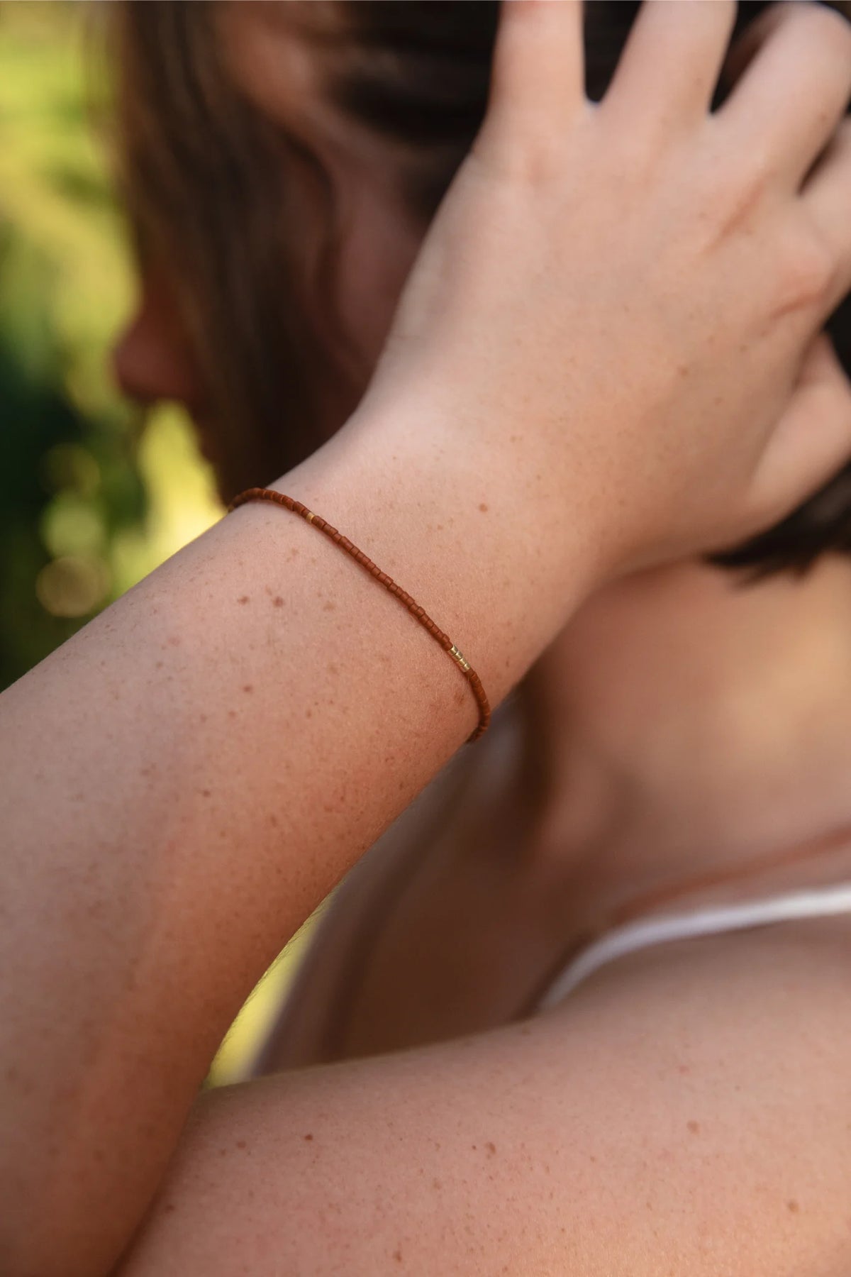 Sintha Silk Bead Bracelet
