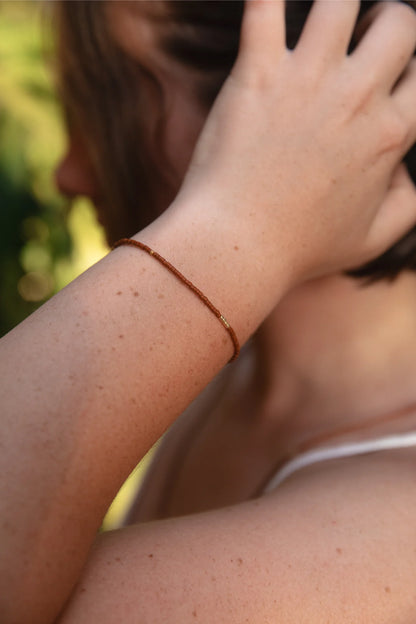 Sintha Silk Bead Bracelet