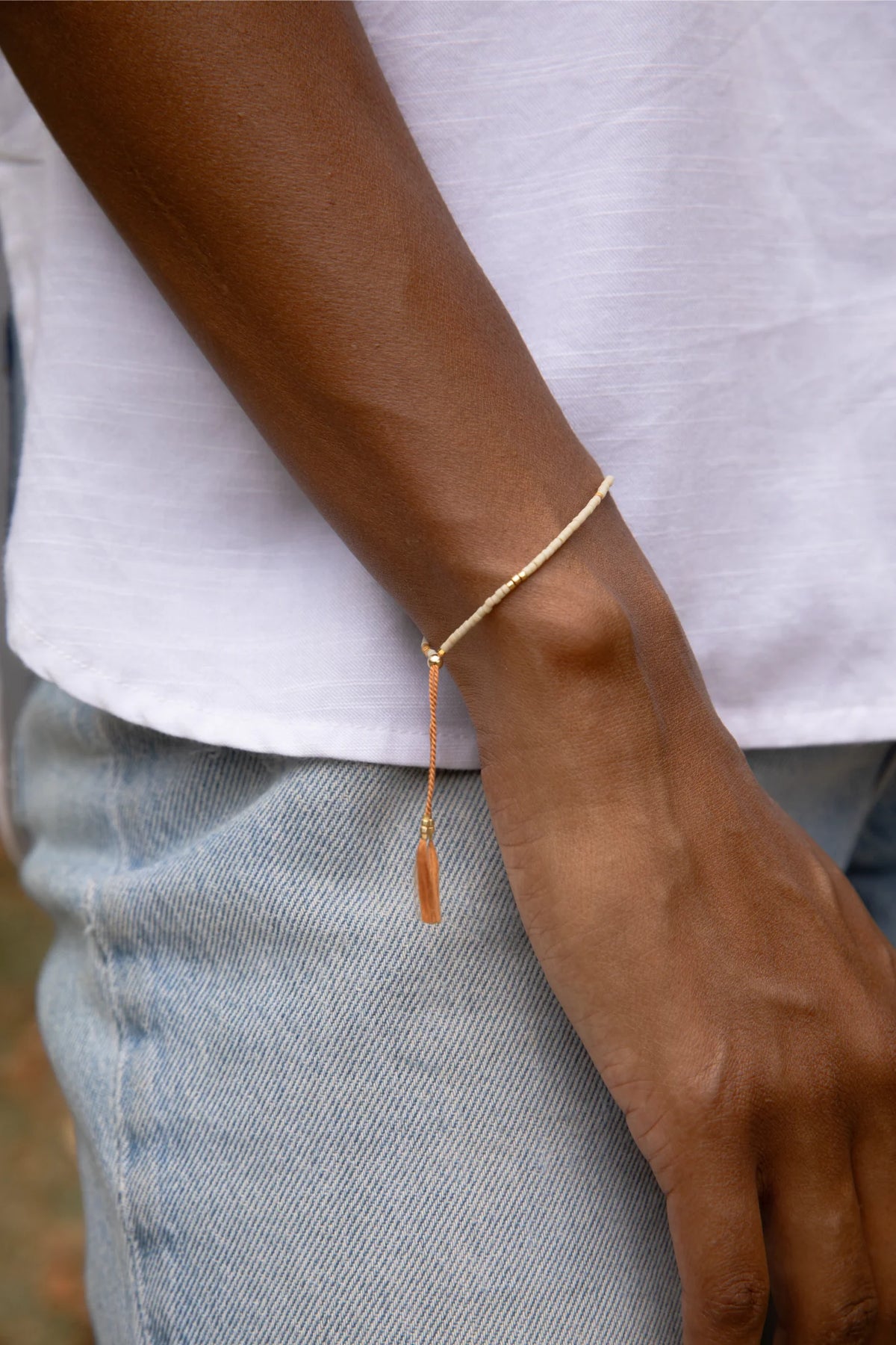 Sintha Silk Bead Bracelet