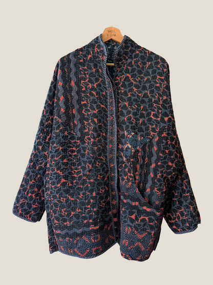 The Narmada Indigo Jacket