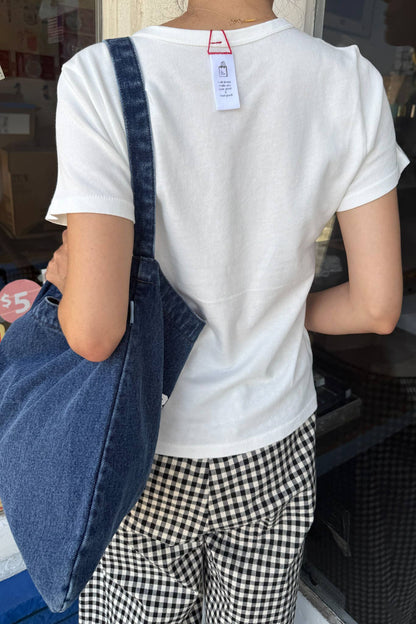 The Go-To Tee - Vintage White