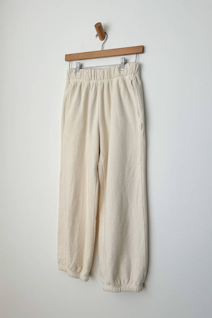 Cotton Terry Balloon Pants - Naturel