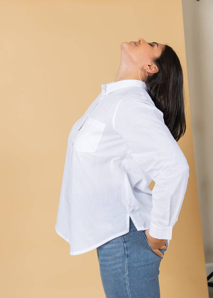 Good Boyfriend Shirt - Classic White