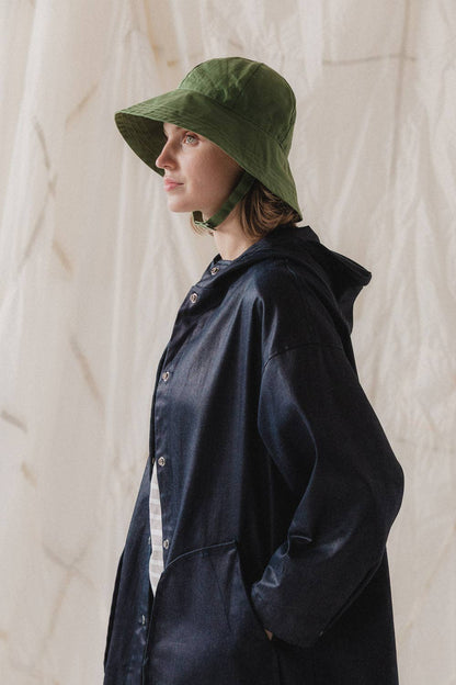 Cirrus Rain Hat in Leaf