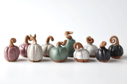 Tiny Pumpkin | Autumn Decorative Ceramic Handmade Pottery 