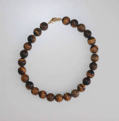 Tiger - By Orly Beaded Necklace