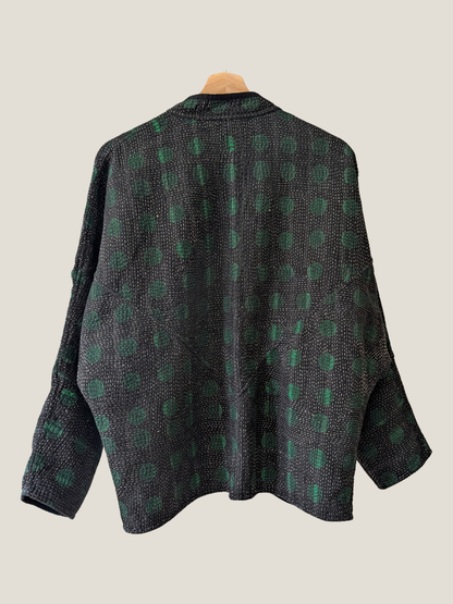 The Ladhiya Petite Block Print Jacket