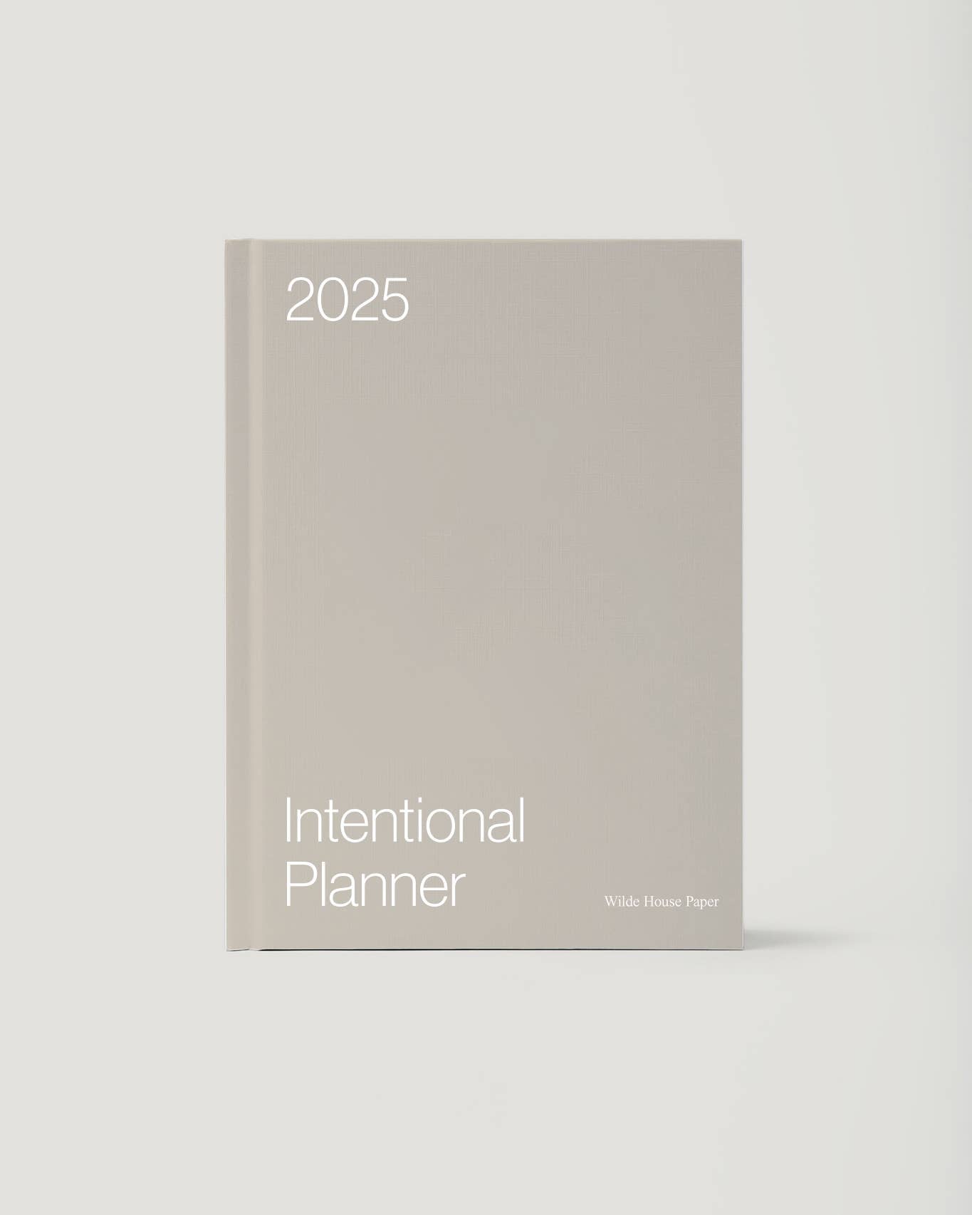 2025 Intentional Planner