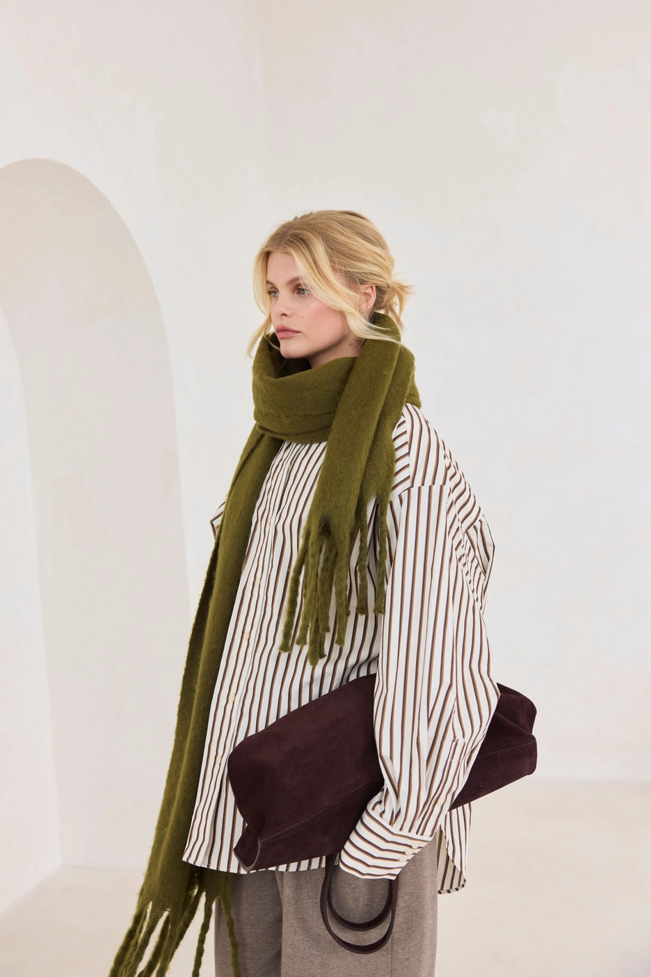 The Reykjavik Scarf - Sea Kelp