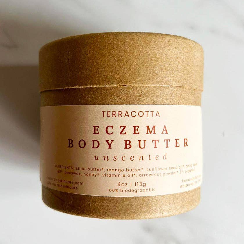 Unscented Eczema Body Butter - Terracotta Skincare