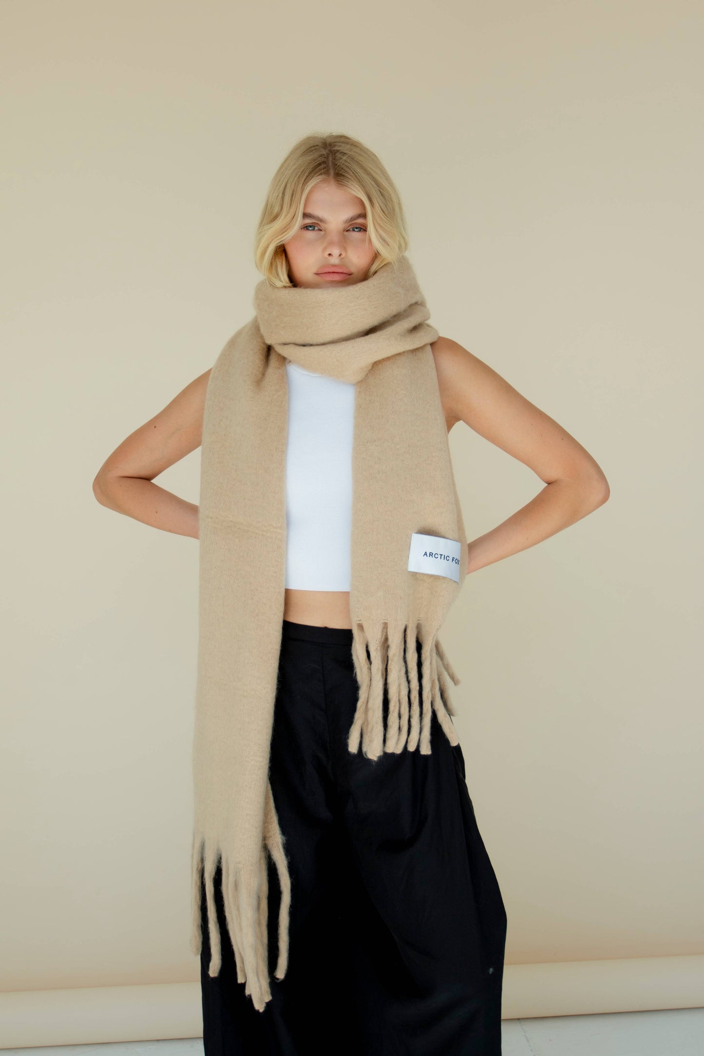 The Reykjavik Scarf - Beige