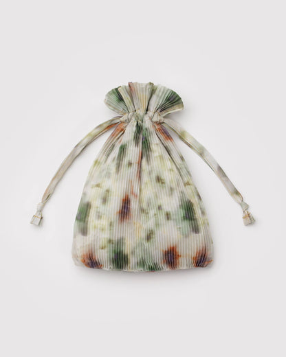 Pleated Baggu - Abstract Floral