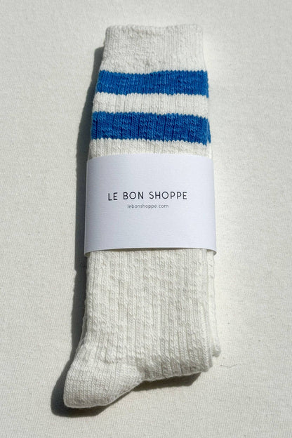 Cottage Varsity Socks - White Varsity