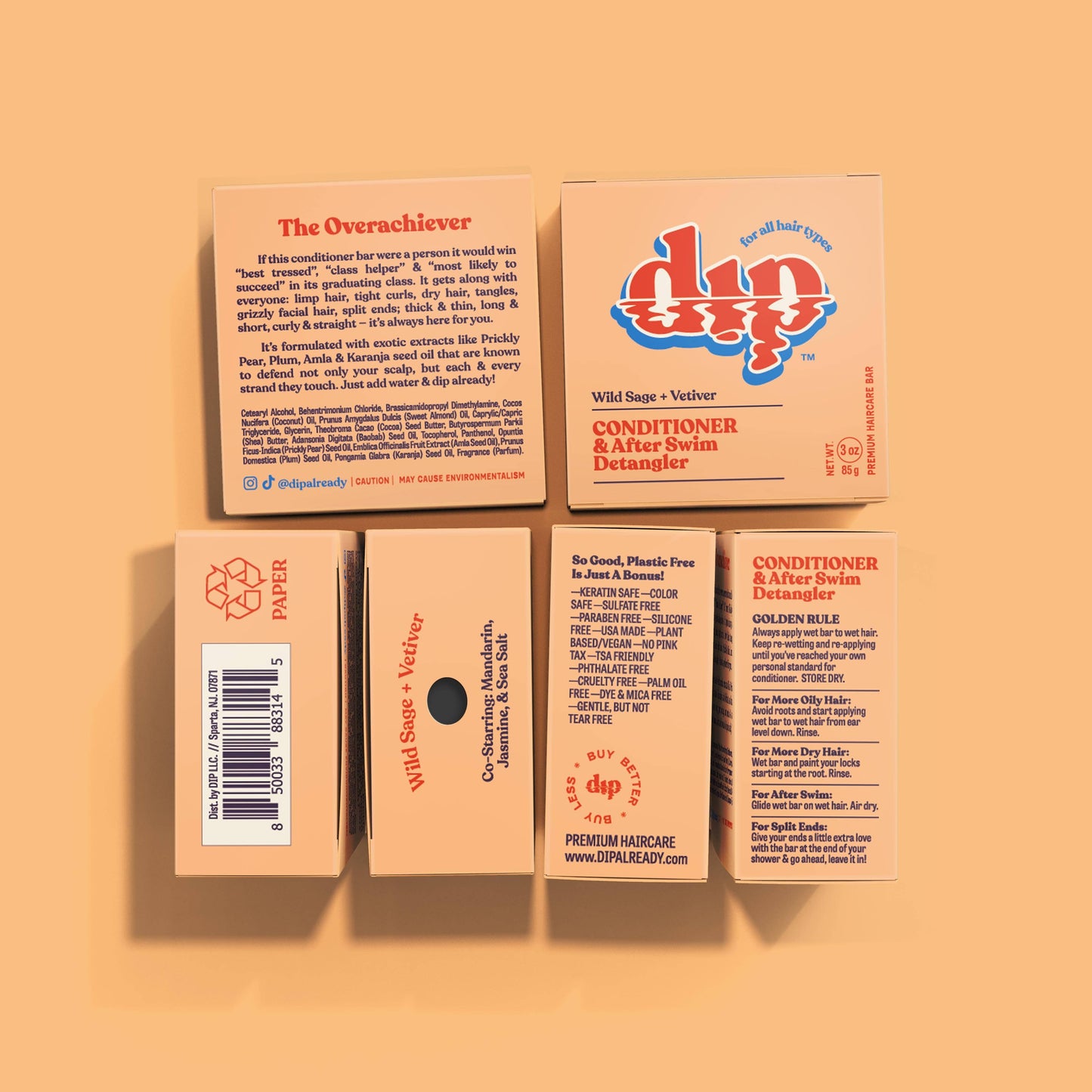dip Conditioner Bar & After Swim Detangler - (multiple options)