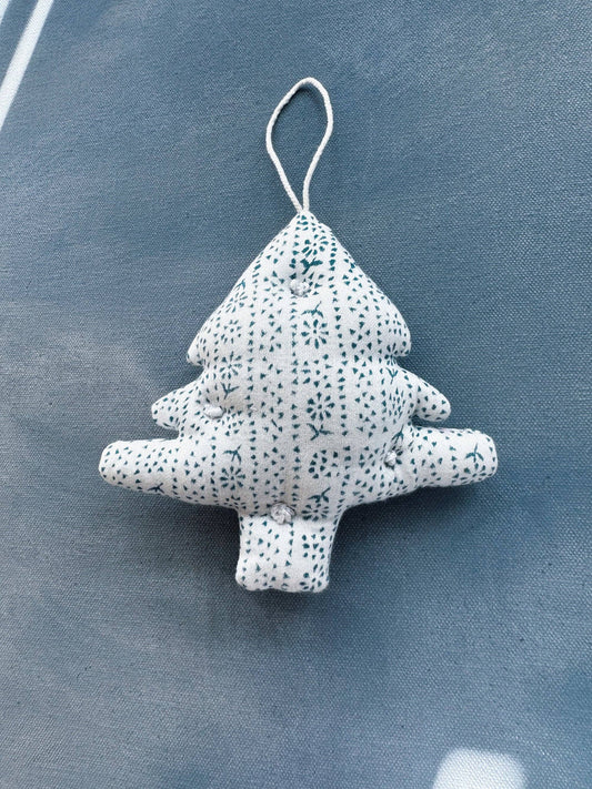 Tree Ornament - Calico Stripe Lake