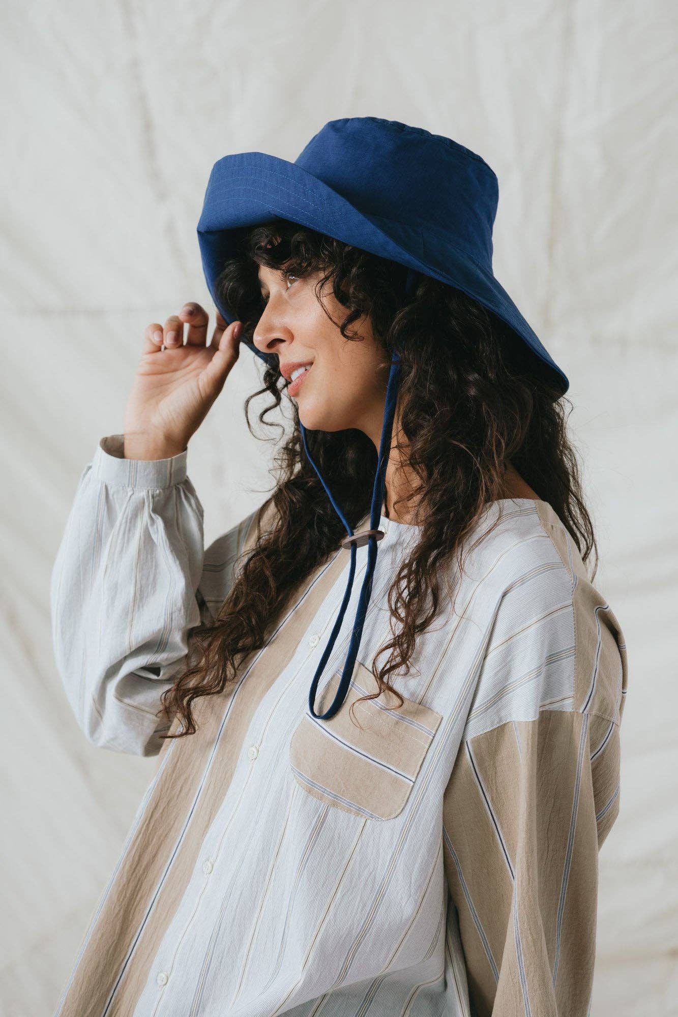 Gardener's Hat - Mineral Blue