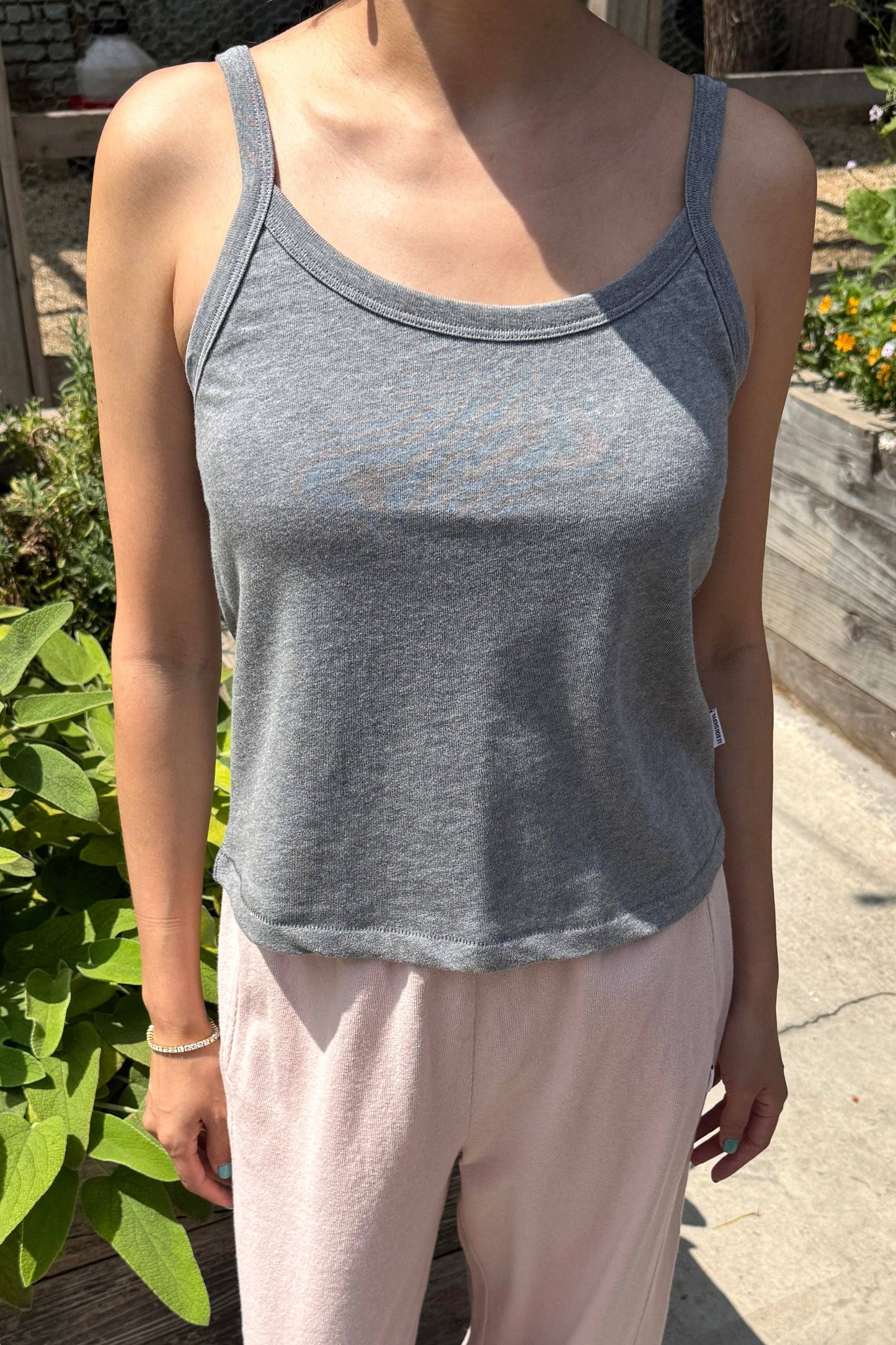 PREORDER Premium Jersey Dana Cami - Melange Grey