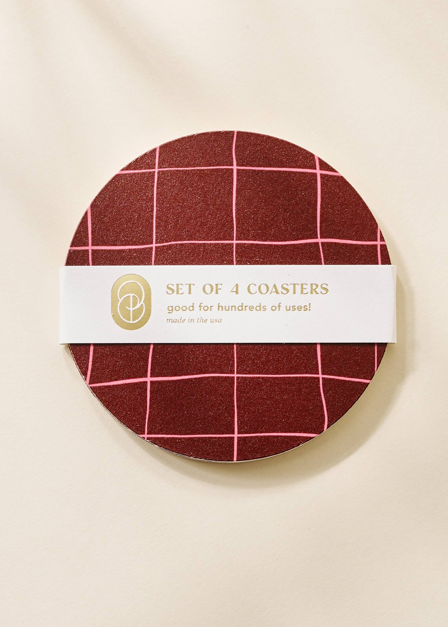 One & Only Paper Coasters - Set of Four (multiple options)