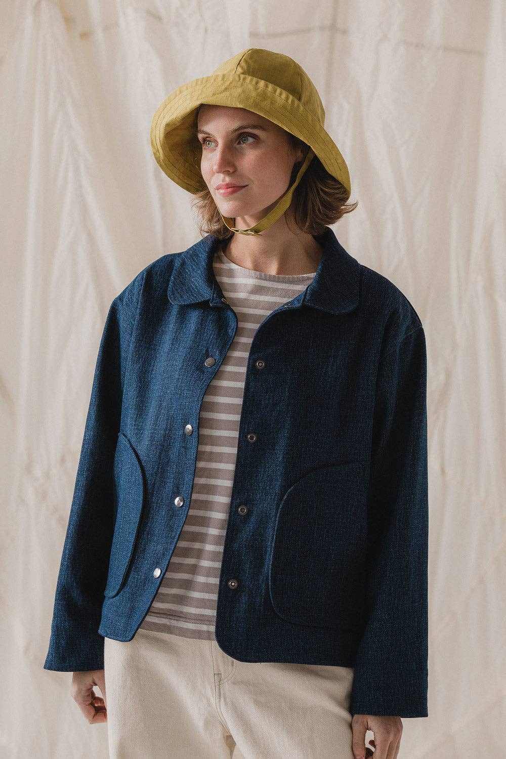 Cirrus Rain Hat in Pollen