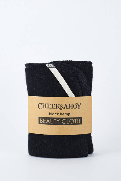 Hemp Beauty Cloth - Black Hemp / 3pk