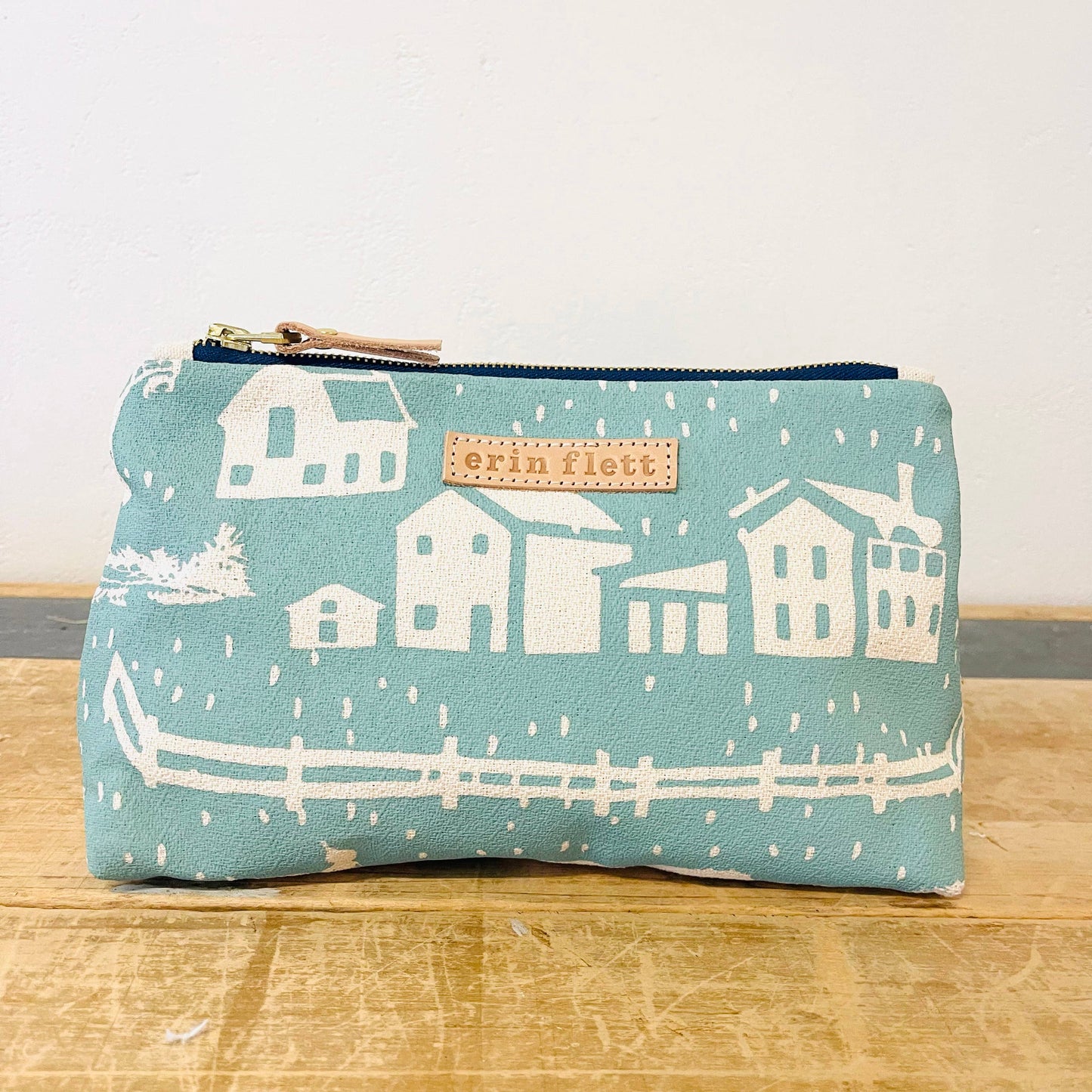Laura Pouch - Farmhouse Toile (multiple color options)