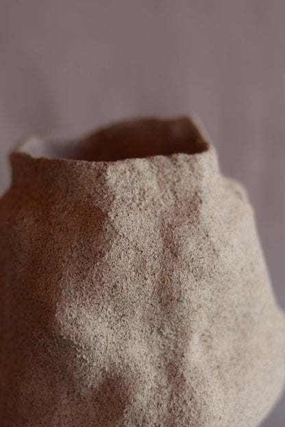 6" Gathered Earth Vessel