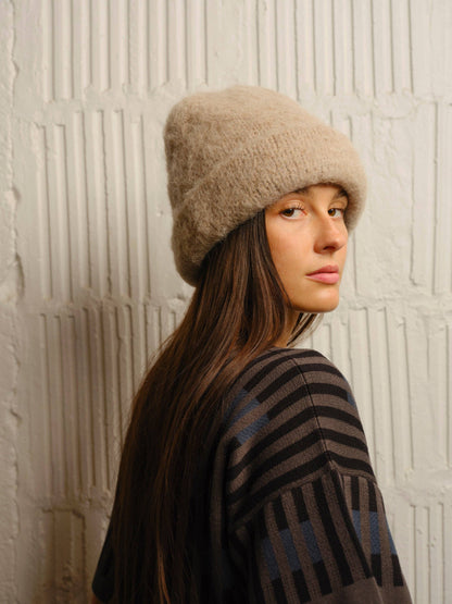 Bauhaus Short Sleeve Sweater Tee - Fluorite